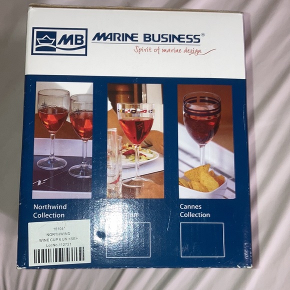 Marine Business Wine Cup Northwind collection 6 Cups - Picture 5 of 6
